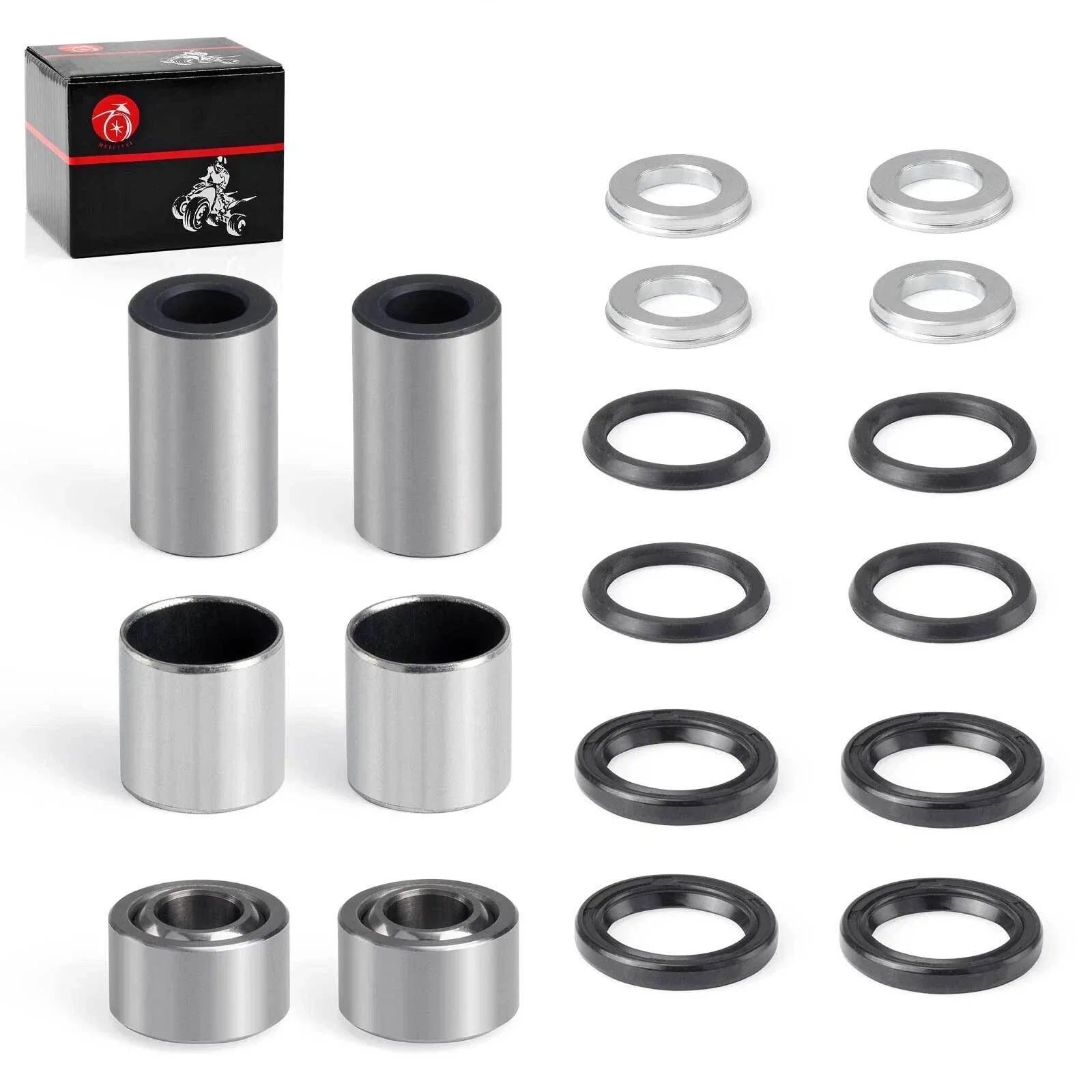 2 x Front Shock Bushing Seal Kit for Honda Sportrax 400 TRX400EX (1999–2004)