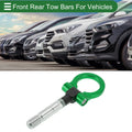 Tow Hook Set for Mazda RX8 (2003–2008) 11mm Aluminum Alloy 104mm Green