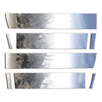 Chrome Rocker Panel Kit 8 Piece Wide for Chevy Avalanche (2007–2014)