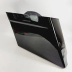 5" Black Left Stretched Extended Saddlebag for Harley Davidson Touring (1993–2013)