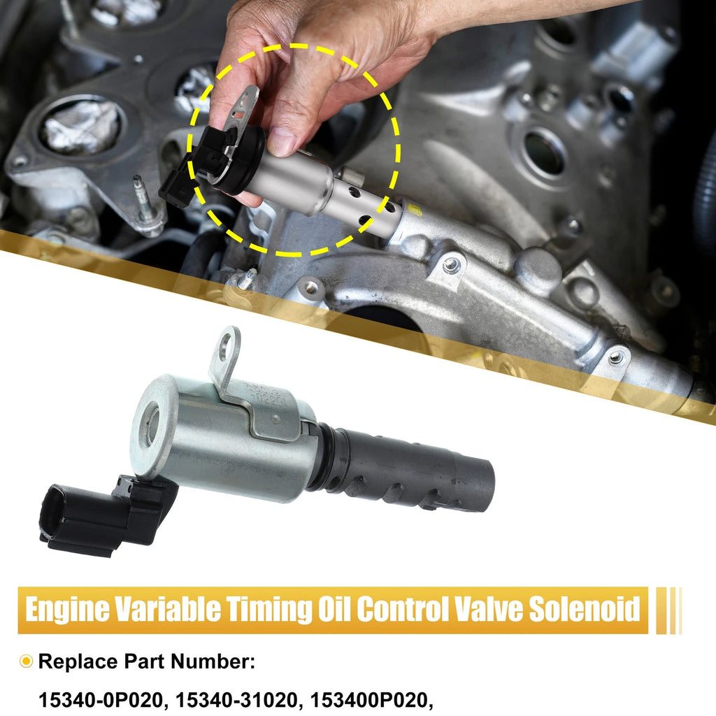 4X VVT Variable Valve Timing Solenoid for Toyota Avalon RAV4 Camry Sienna 