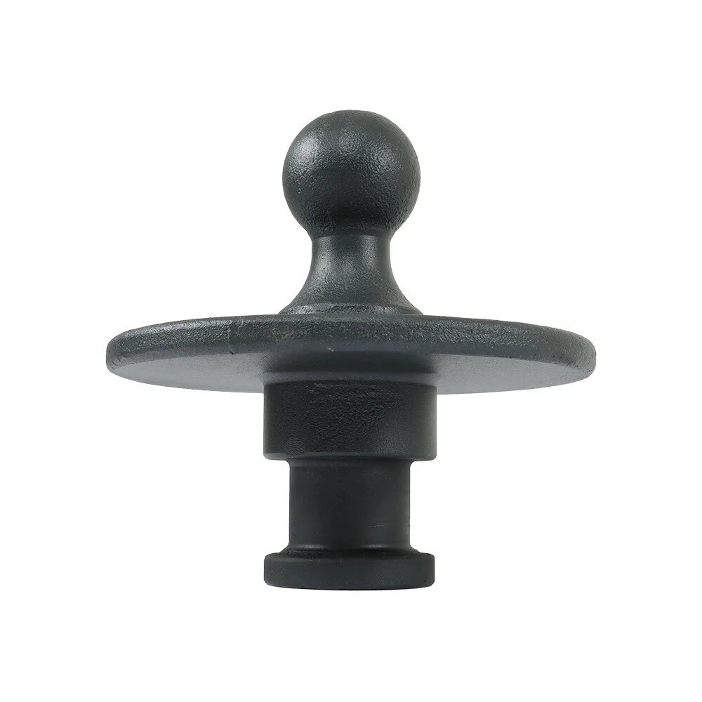 Gooseneck Ball Adapter for Trailer Forge Kingpin (Fits 5th Wheel Hitch)