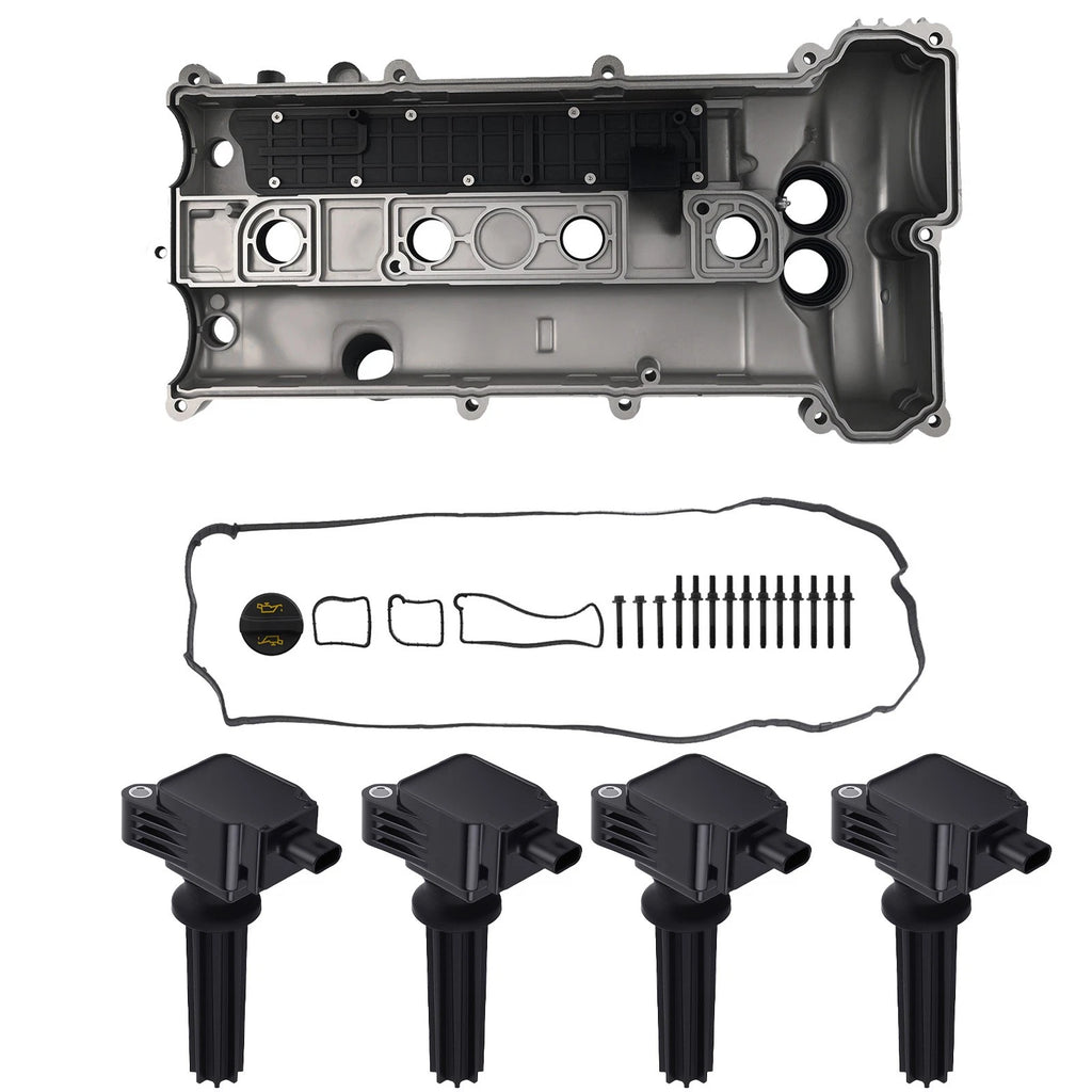 Valve Cover & 4 Ignition Coils Kit for Land Rover Discovery Sport (2015–2017)