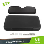 Set of 2 Black Front Seat Cushions for EZGO Medalist TXT (1993–2013)