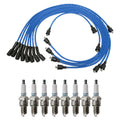 NGK Wire Set & Denso 8 Iridium Spark Plugs for Camaro Impala Malibu (V8)