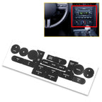 Stereo Radio Navigation Button Repair Decals for Ford Mustang (2005–2009)