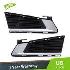 Set of 2 Front Bumper Fog Light Covers for Cadillac CTS (2014–2019)