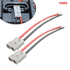 2X 7AWG 50A Battery Quick Connector Kit for Cars Tractors
