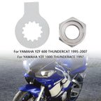 Front Sprocket Nut Lock Washer Tab Kit for Yamaha R6 YZF 600 1000 TDM 850 (1999–2023)