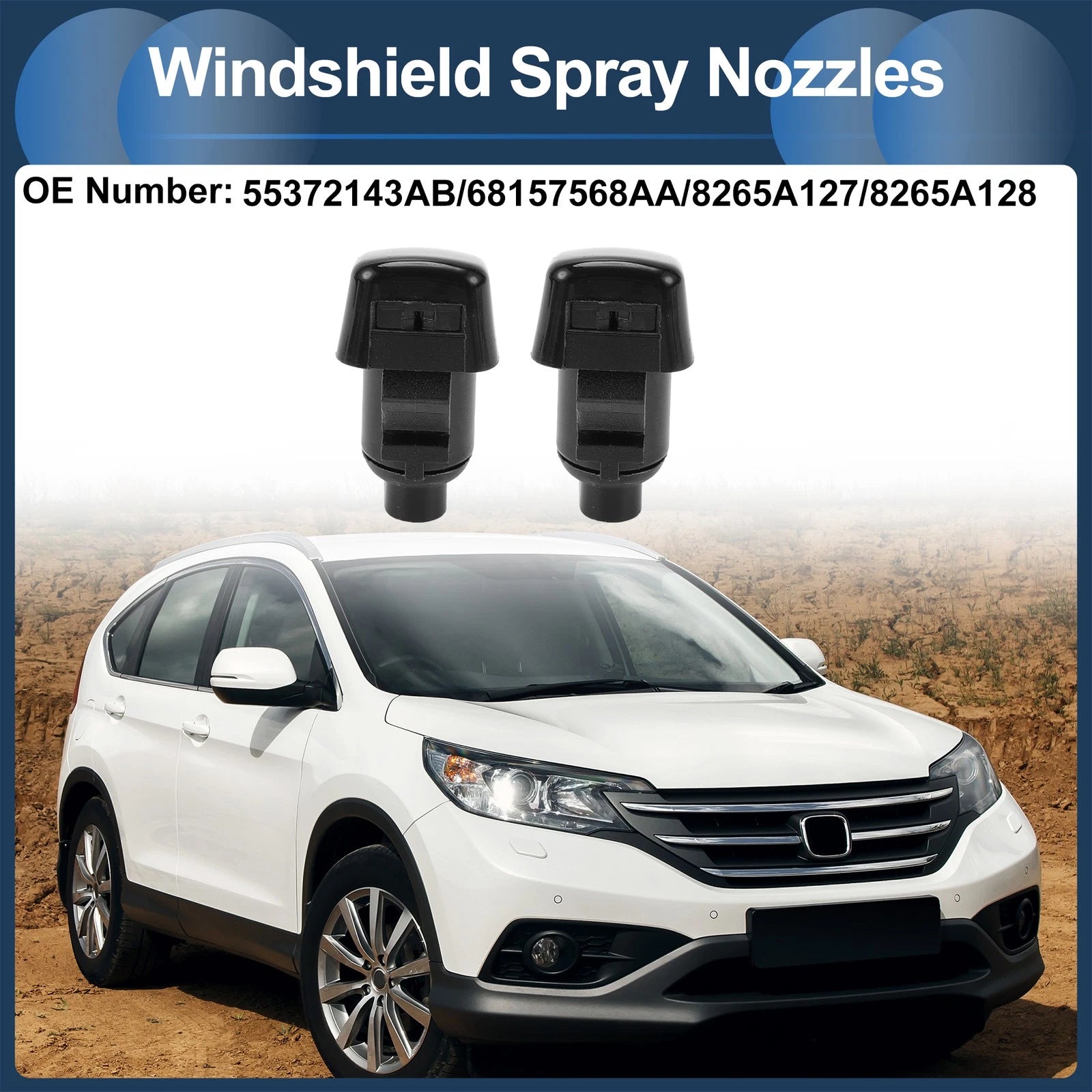 Windshield Washer Nozzle with Gasket for [Make Model] ([YYYY–YYYY])