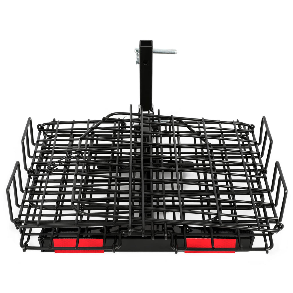 Folding Rear Basket Accessory for Mobility Scooters (Universal Fit)