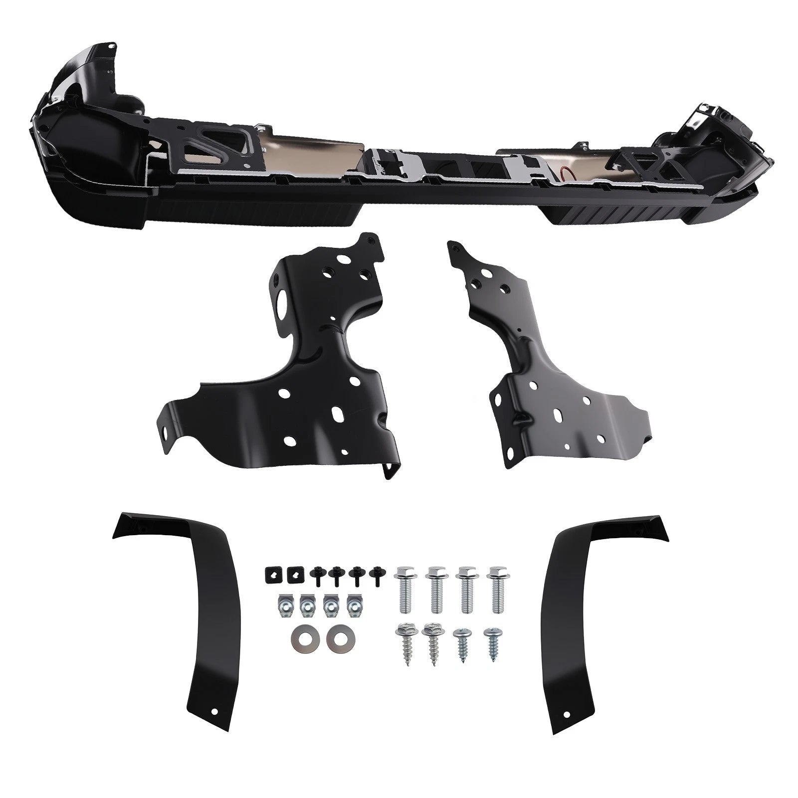 Rear Bumper Assembly for Silverado 2500HD/3500HD (2015–2019) Chrome 23108151