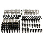 Complete Fairing Bolt Kit for Kawasaki ZX10R (2006–2007) - Stainless