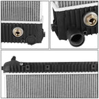 2-Row Aluminum Core Radiator for Freightliner Business Class M2 100 (2003–2011)