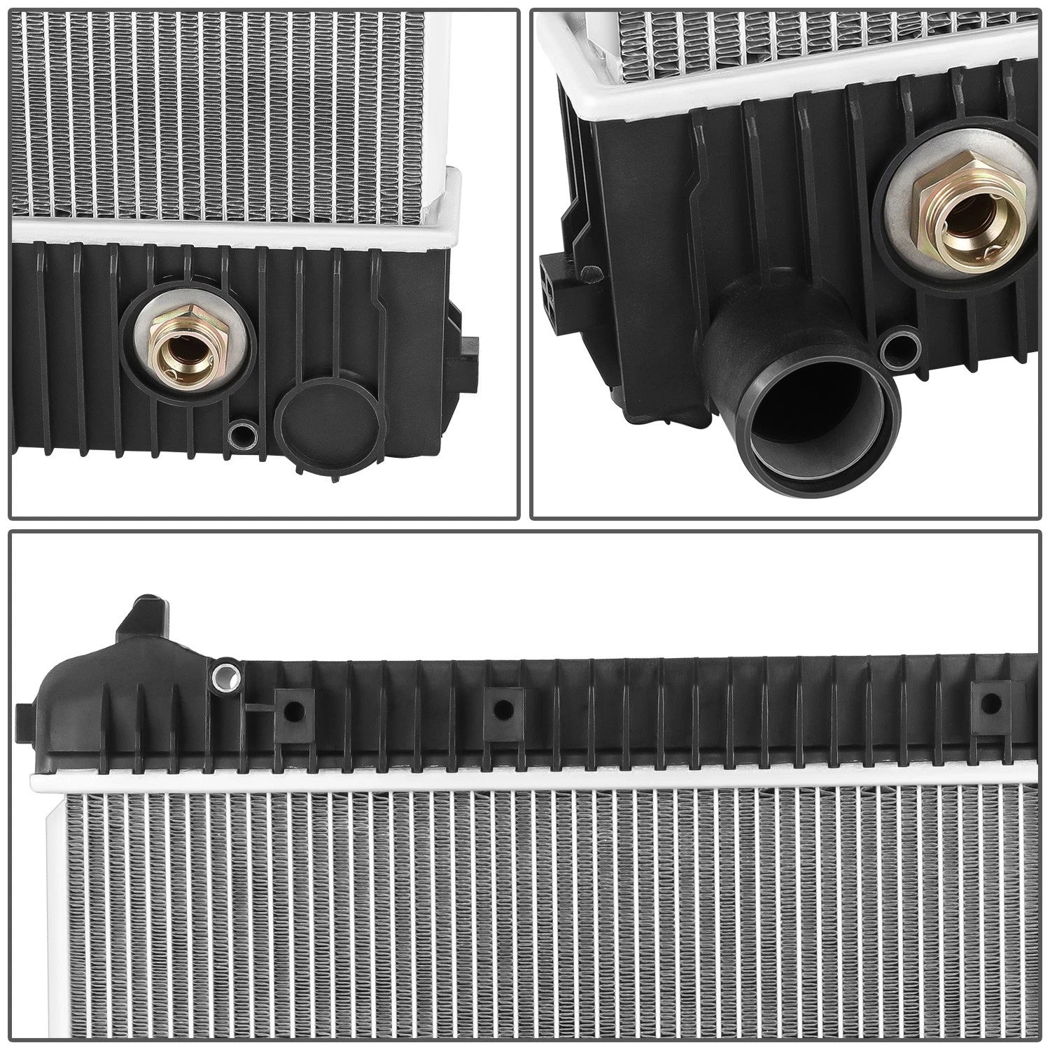 2-Row Aluminum Core Radiator for Freightliner Business Class M2 100 (2003–2011)