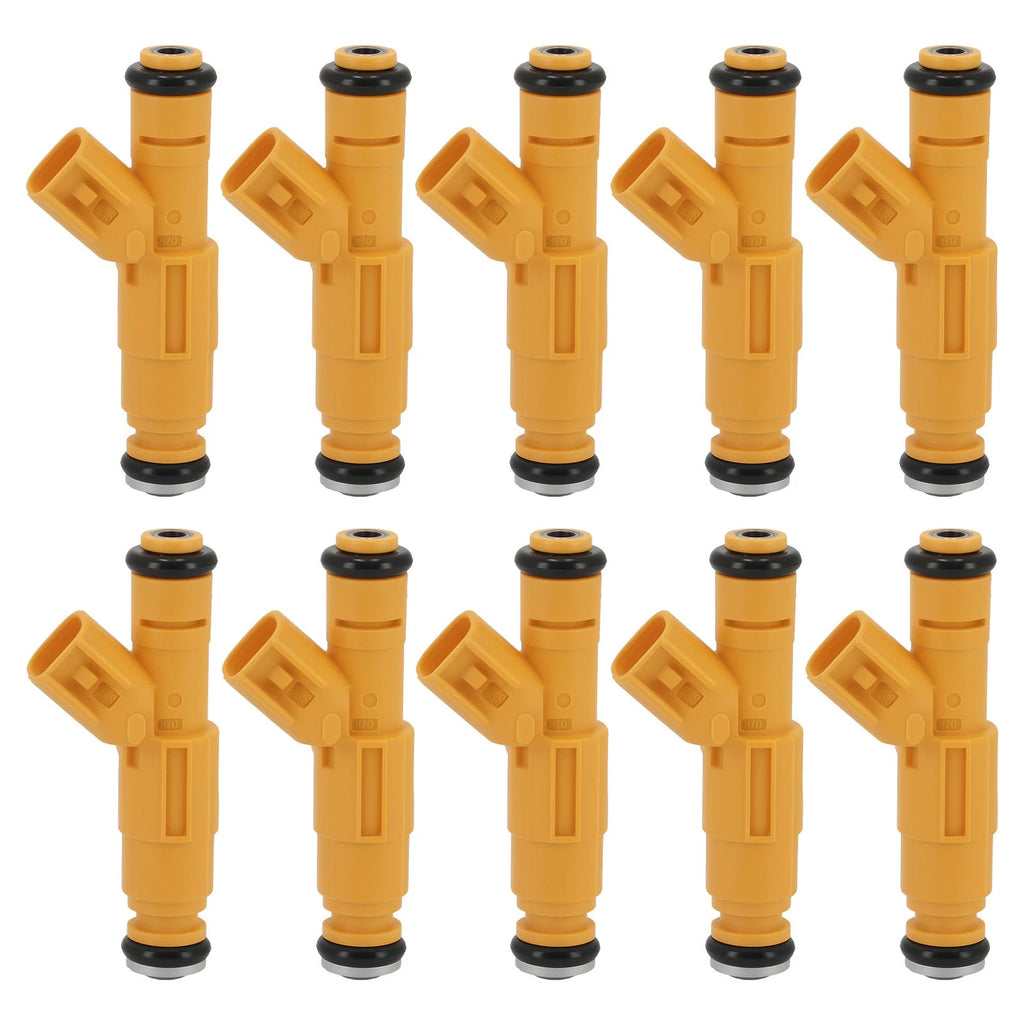 10Pcs Fuel Injector Set for Ford F-Series Super Duty V10 6.8L (1999) 822-11116
