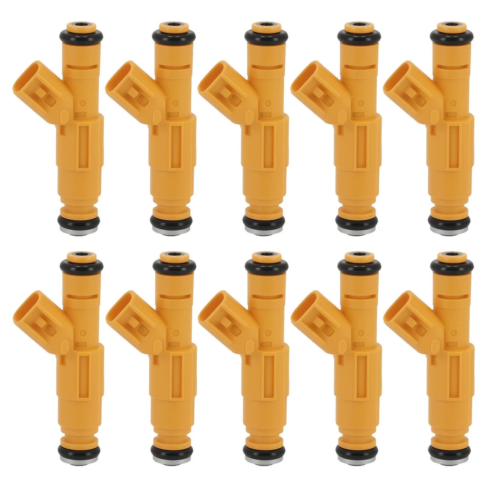 10Pcs Fuel Injector Set for Ford F-Series Super Duty V10 6.8L (1999) 822-11116