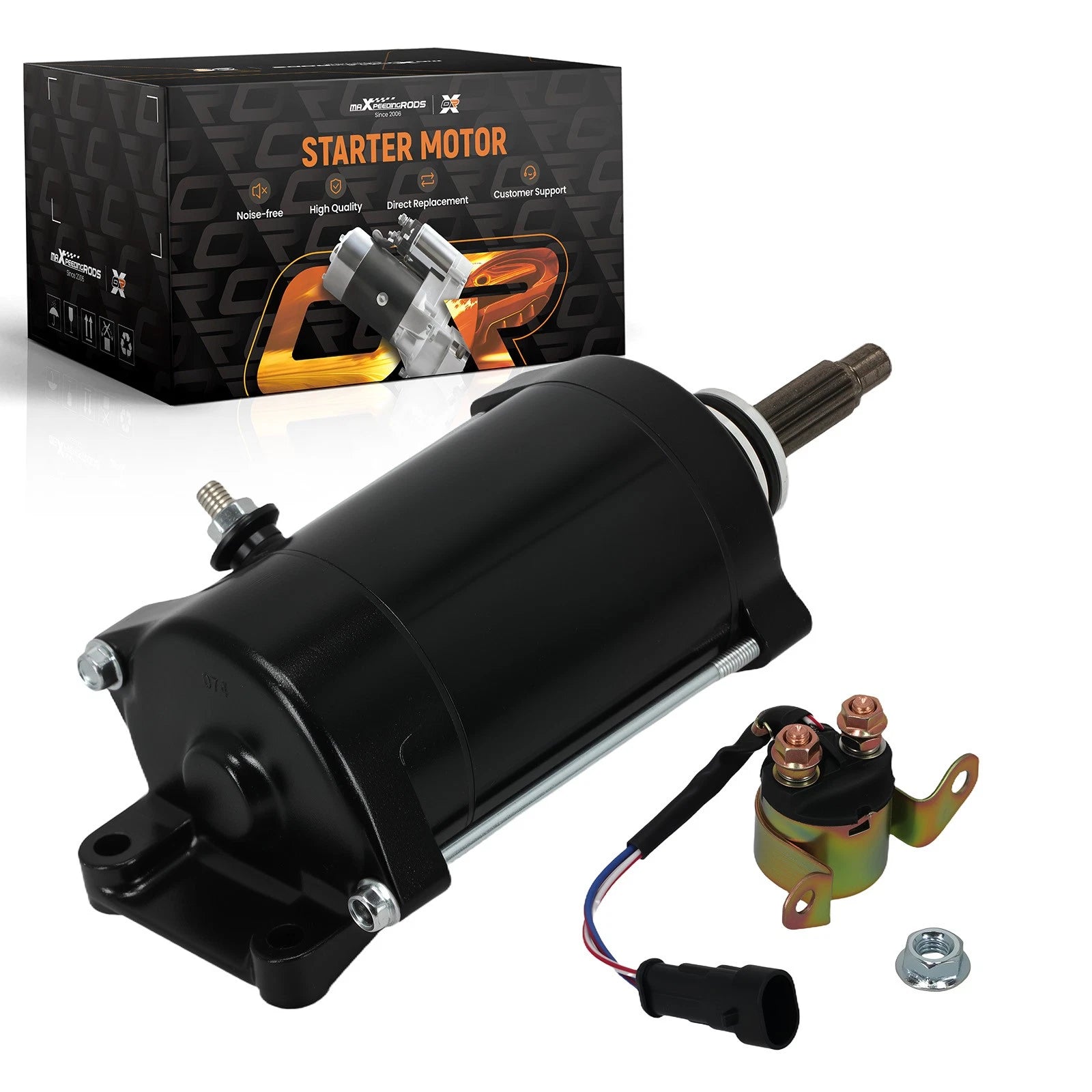 10 Teeth Starter Motor for Polaris RZR 4 XP 900 (2012) 12V 4013245 4013059