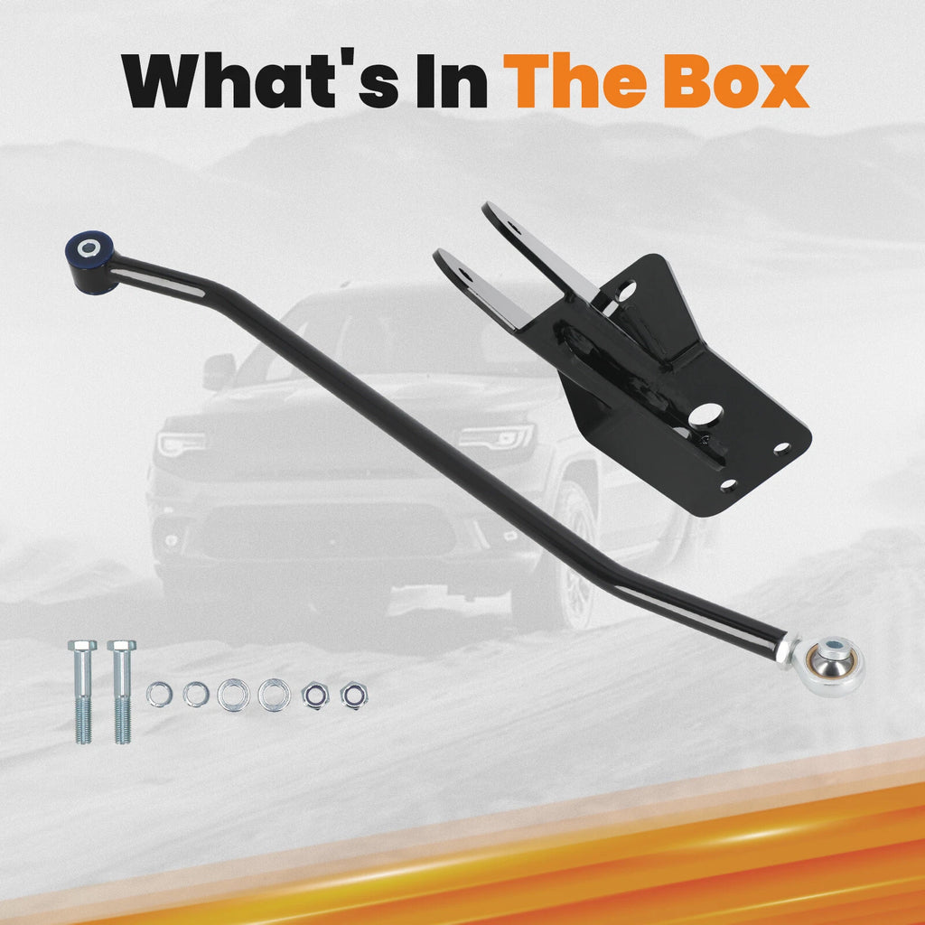 Adjustable Front Track Bar Bracket for Jeep Cherokee XJ (1984–2001) 4-6.5" Lift