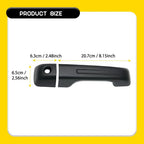 Set of 4 Matte Black Door Handle Guard Covers for Dodge Ram 1500 (2019–2025)