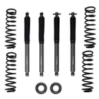 4 Inch Lift Kit for Jeep Wrangler JK Unlimited 2007–2010, 2017–2018