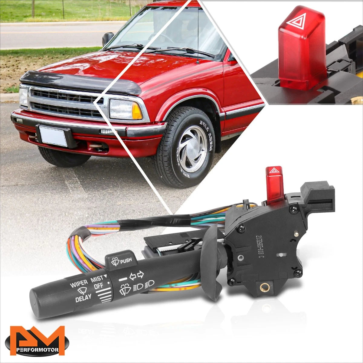 Dimmer Combination Switch for Chevy GMC C/K Suburban Savana 1500-3500 (1995–2000)