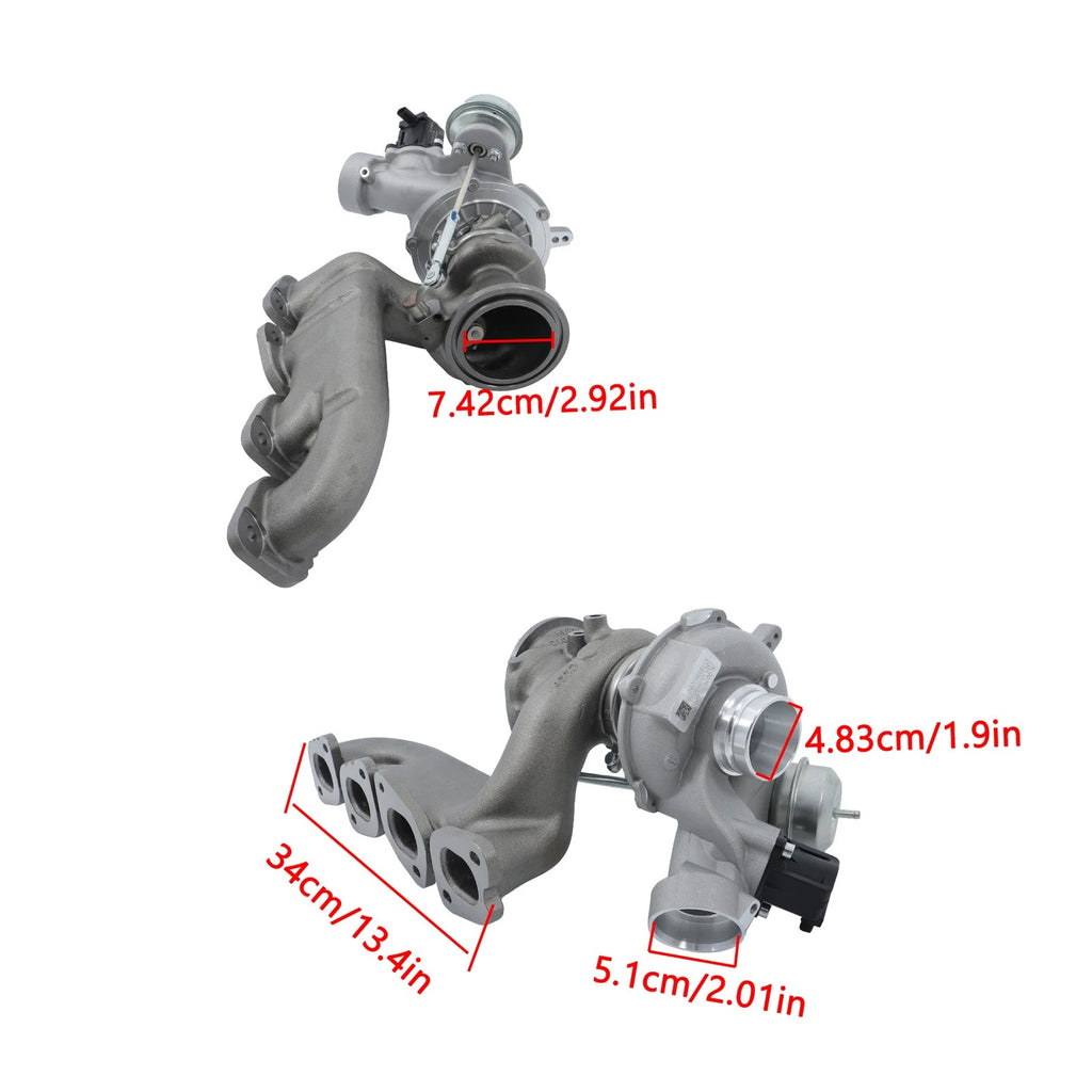Turbocharger for Mercedes C300 E300 C350e SLC300 (2015-2020)