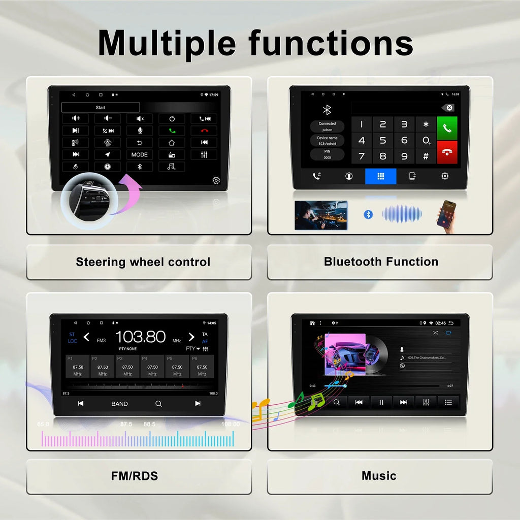 9'' Wireless CarPlay Android Auto Head Unit for Mitsubishi Eclipse Cross (2017-2020)
