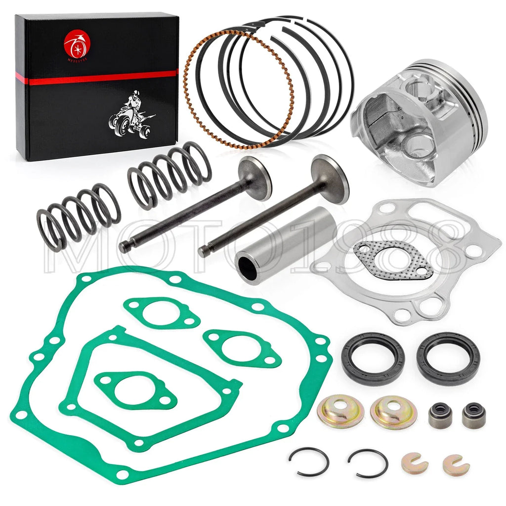 Top End Rebuild Kit STD Piston Valve Gasket for Yamaha G16 G20 (1993–2004)