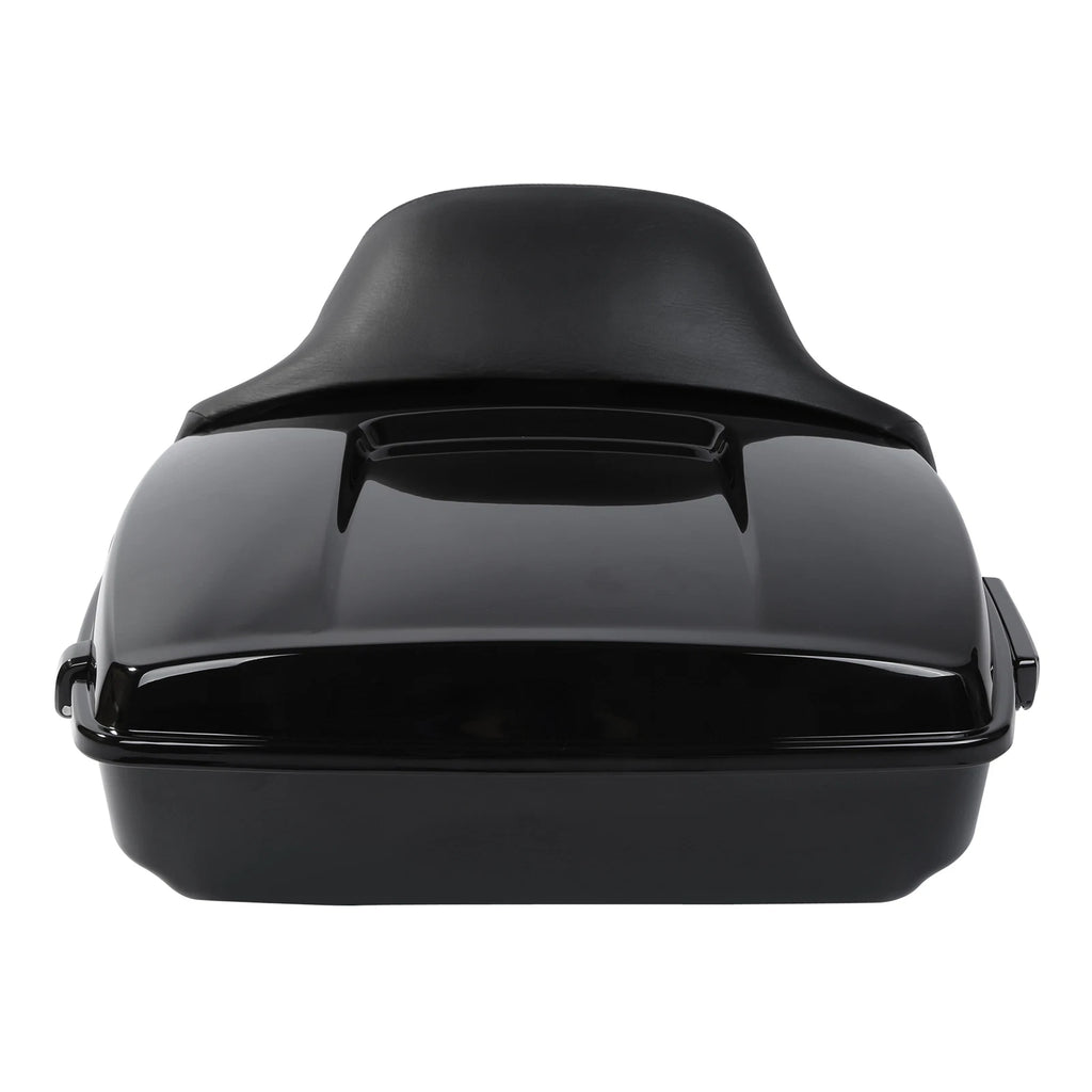 Chopped Trunk Pad Mount Rack Base Plate for Harley Road Glide (2014–2025)