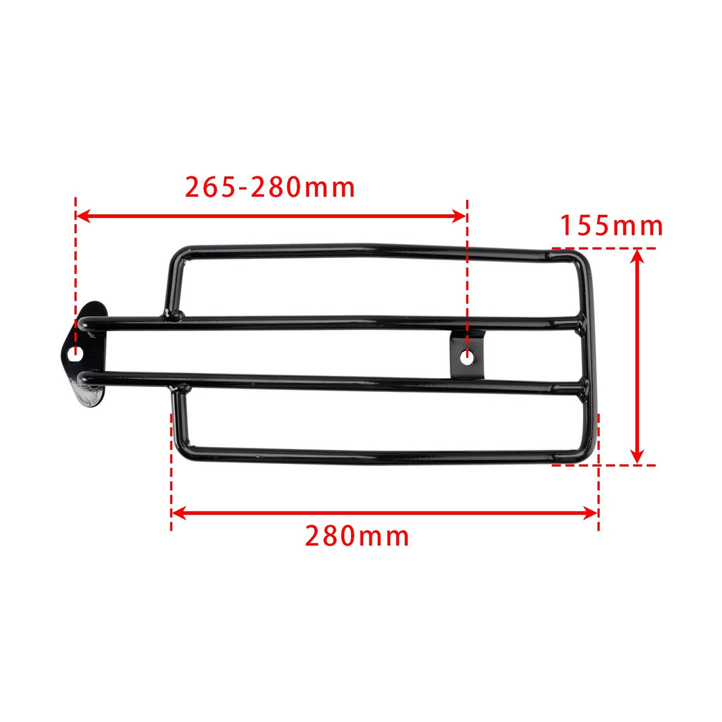Solo Seat Luggage Rack for Harley Sportster XL XLH 883 1200 (1985–2003)