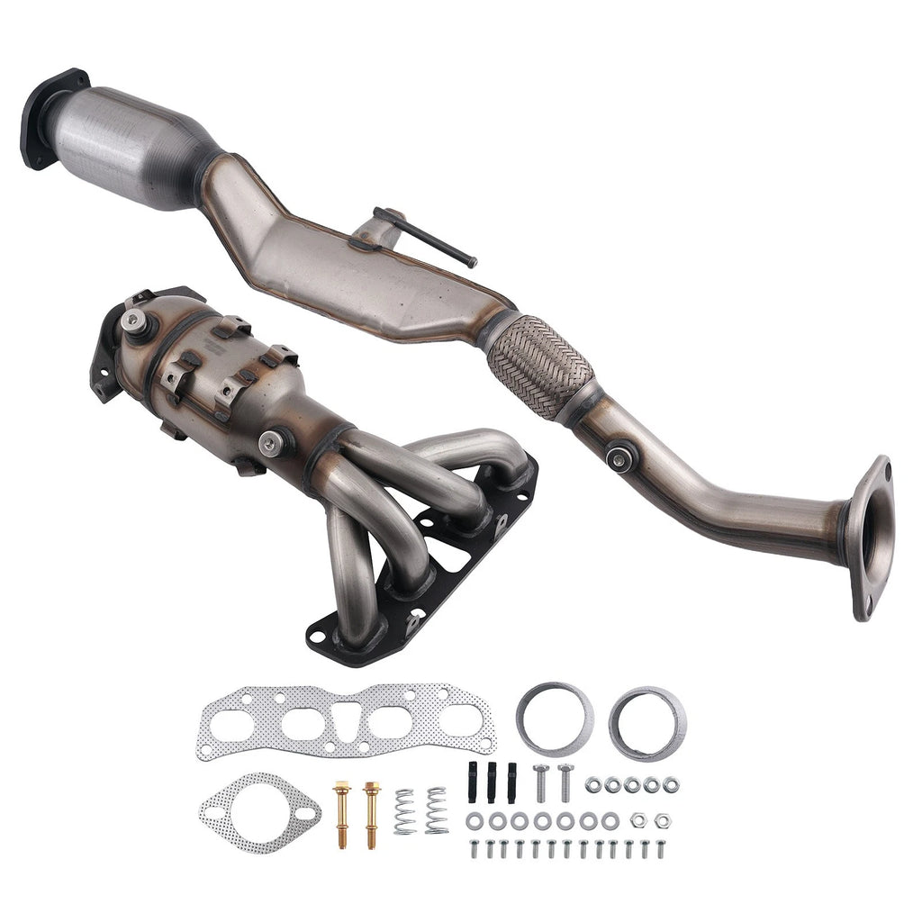 2X Catalytic Converter Kit for Nissan Altima 2.5L (2002–2006) Stainless Steel EPA
