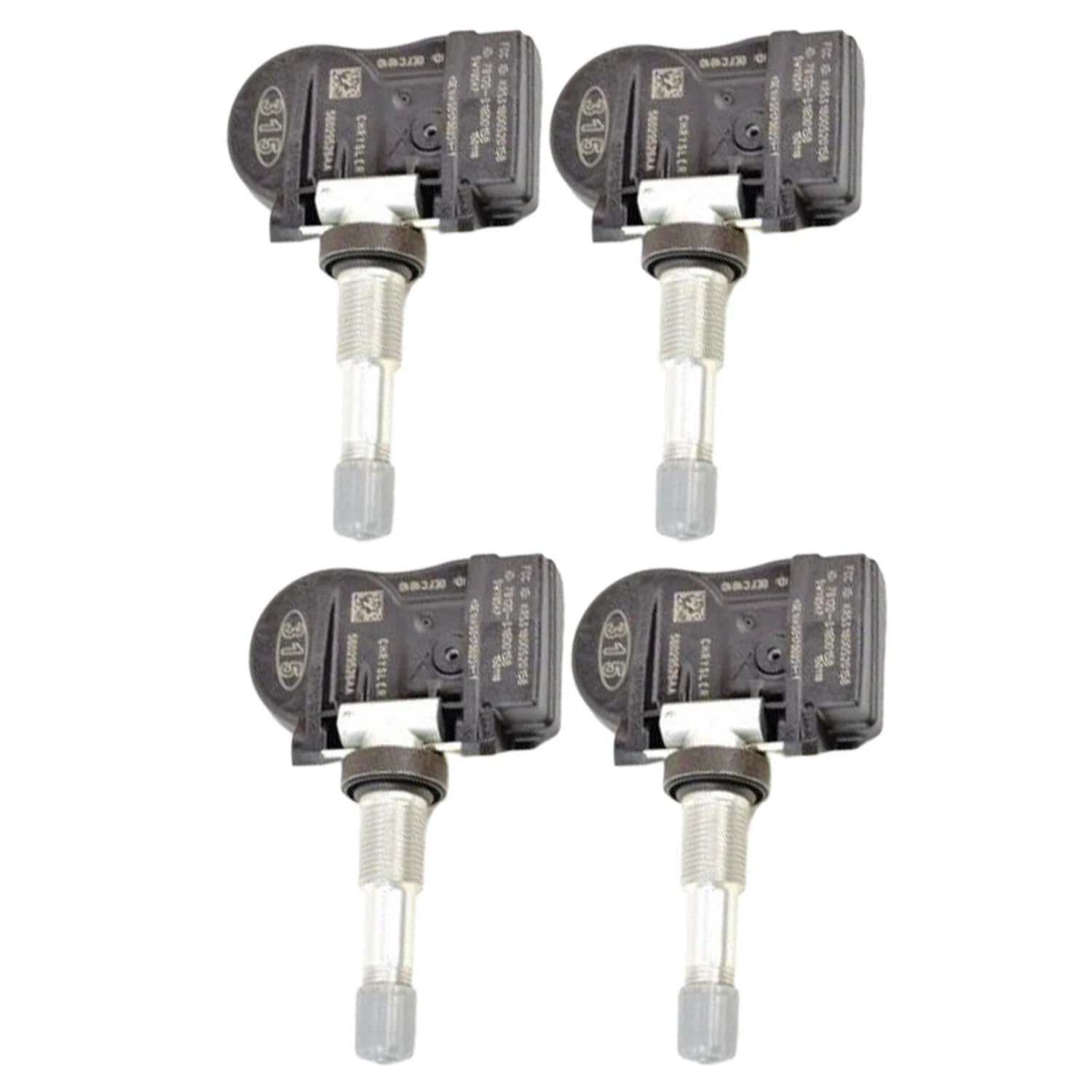 Set of 4 Tire Pressure Monitoring Sensors for Jeep Compass Pacifica (2017–2023)