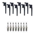 Set of 8 Ignition Coils & NGK Spark Plugs for Mustang V8
