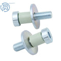 Pair Door Latch Lock Striker Bolts for Chevy GMC Truck Blazer (1971–1987) 9601750