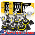 Set of 3 LED Headlight Fog Light Bulbs for Make Model