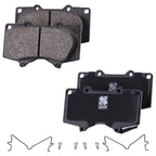Brake Disc Rotors and Pads Kit for Lexus GX470 Toyota 4Runner