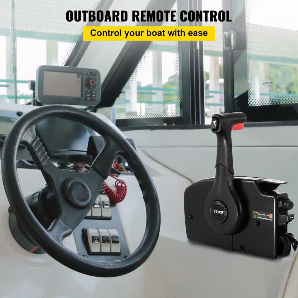 Side Mount Trim & Tilt Remote Control Box for Mercury Outboard (881170A15)