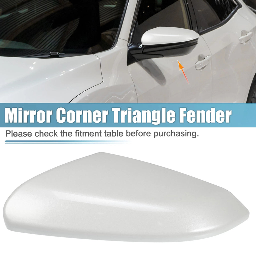 Left Side Mirror Corner Triangle Fender Cover Trim for Honda Civic (2016–2021)