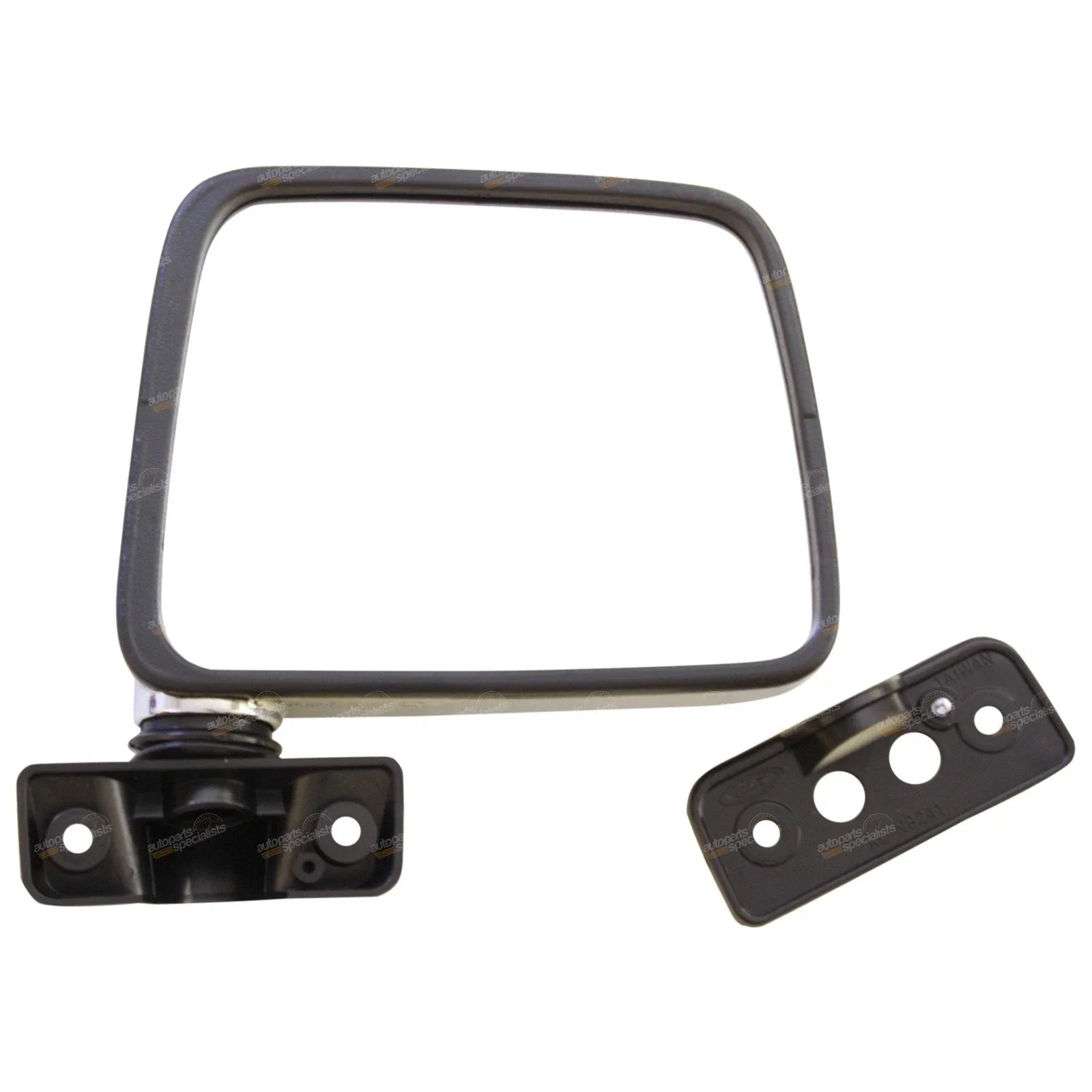 RH Chrome Skin Mount Door Mirror for Nissan Patrol GQ