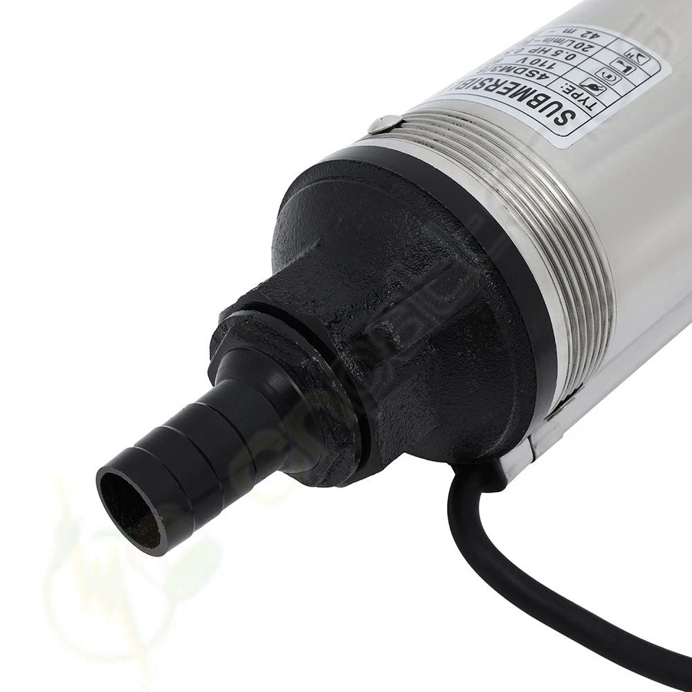 1/2HP Deep Well Water Pump for Submersible Applications (115V)