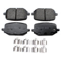 Akebono ProACT Rear Ceramic Brake Pads with Hardware for Ford Explorer (2020–2023)