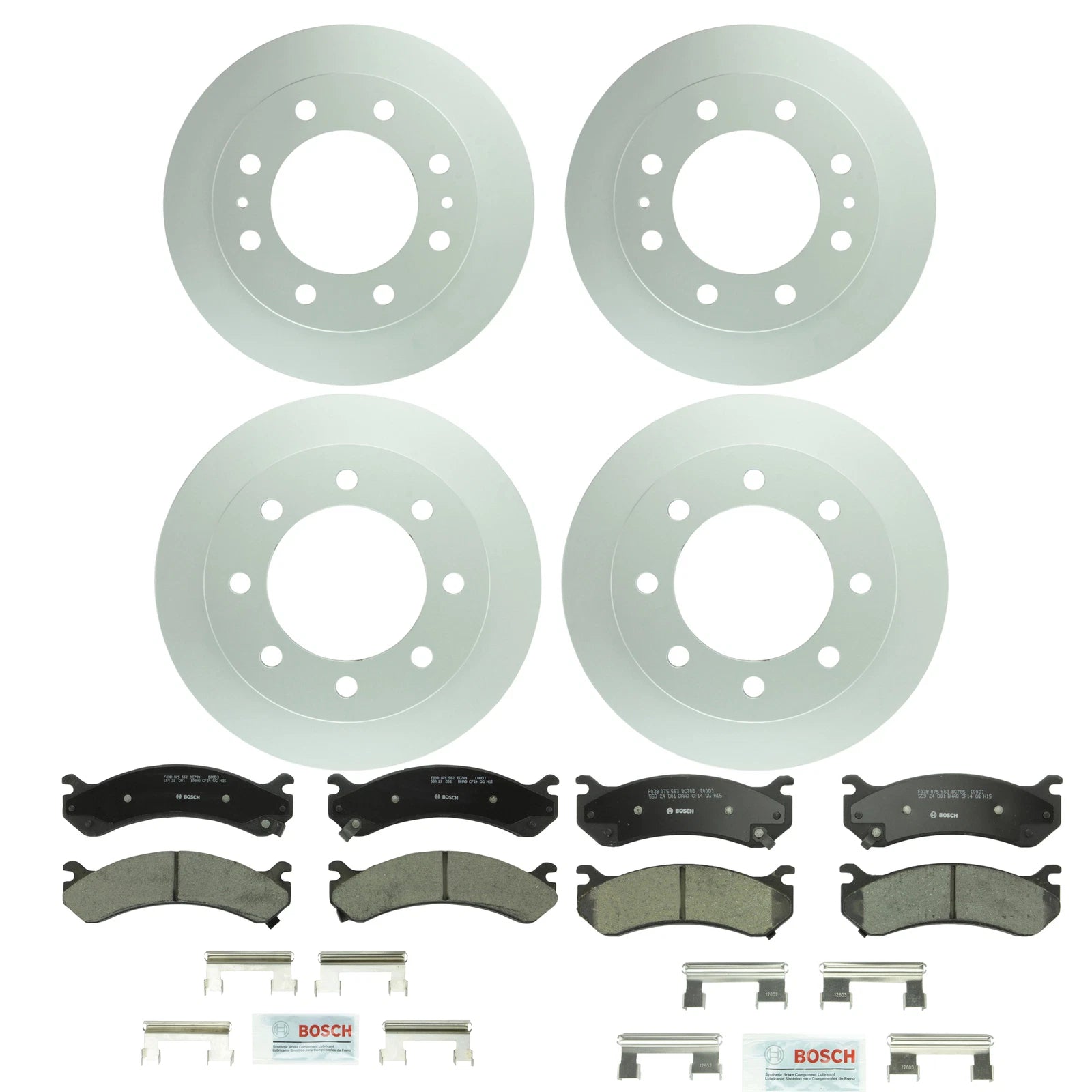 Brake Kit Disc Rotors & Ceramic Pads for Chevy GMC (325mm & 330mm)