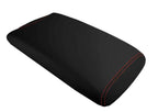 Leather Console Lid Armrest Cover for Lexus LS460 (2007–2016) Red Stitch
