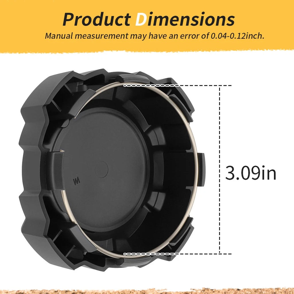 Set of 4 Wheel Hub Caps for Polaris General 1000 (2016–2025)