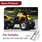 4" Extended Chrome Rear Swingarm for Yamaha Banshee YFZ350 (1987–2006)