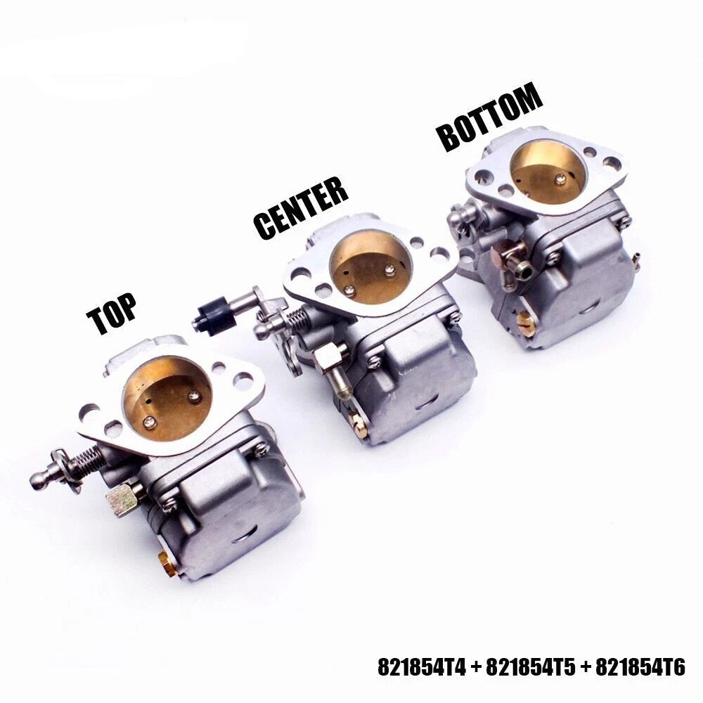 Carburetor Kit for Mercury Marine 40 45 55 60 HP Outboard (821854T4/5/6)