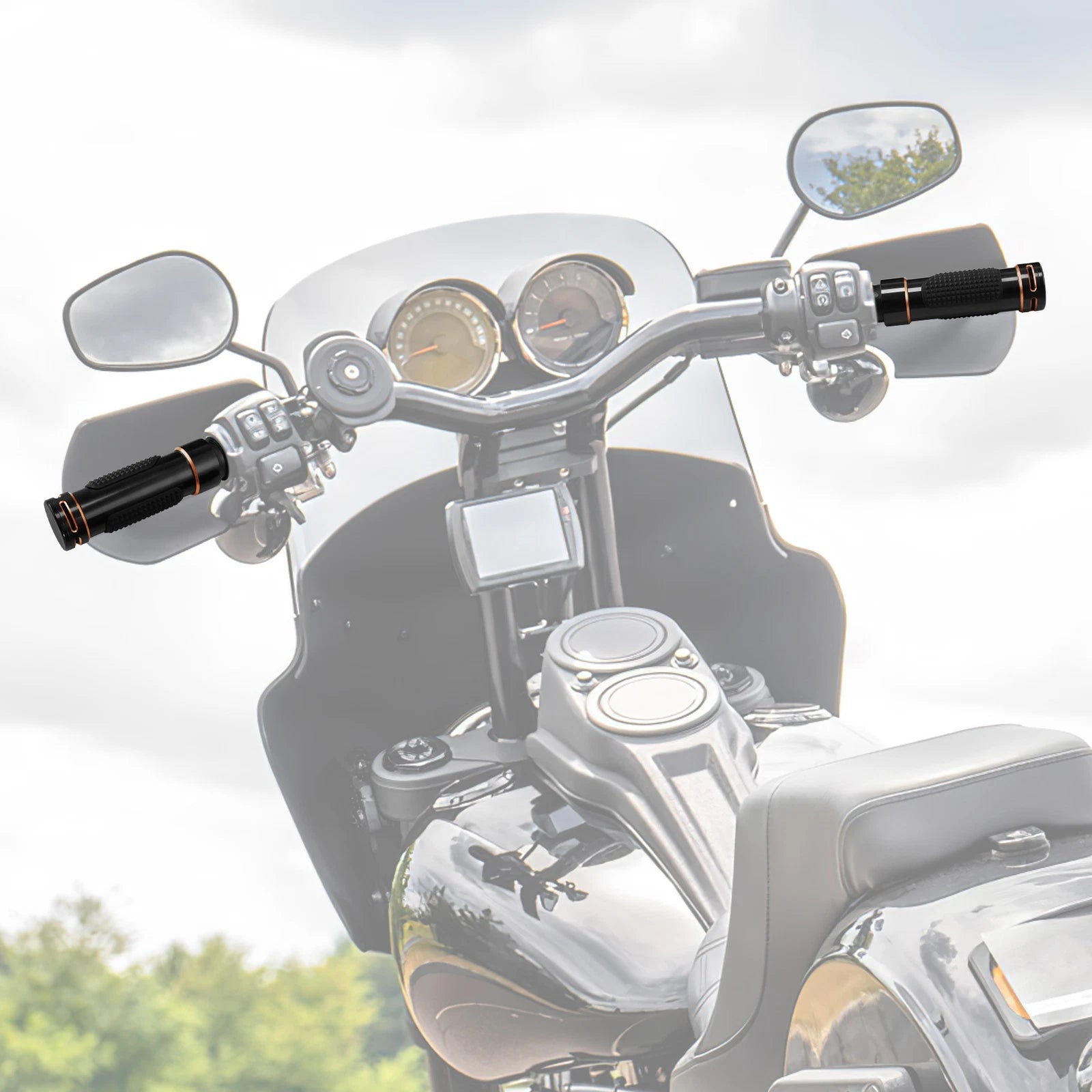 Electronic Throttle Hand Grips for Harley Touring Electra Road Glide (2008–2024)