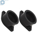2Pcs Carburetor Insulator Intake Boot Set for Kawasaki KZ440 (1980–1983) 16065-1027