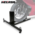 Adjustable Motorcycle Wheel Chock for Upright Support (15"-22" Wheel)